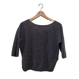 Christopher Fisher gray cashmere sweater top. Size Xs